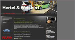 Desktop Screenshot of hertel-weichert.de